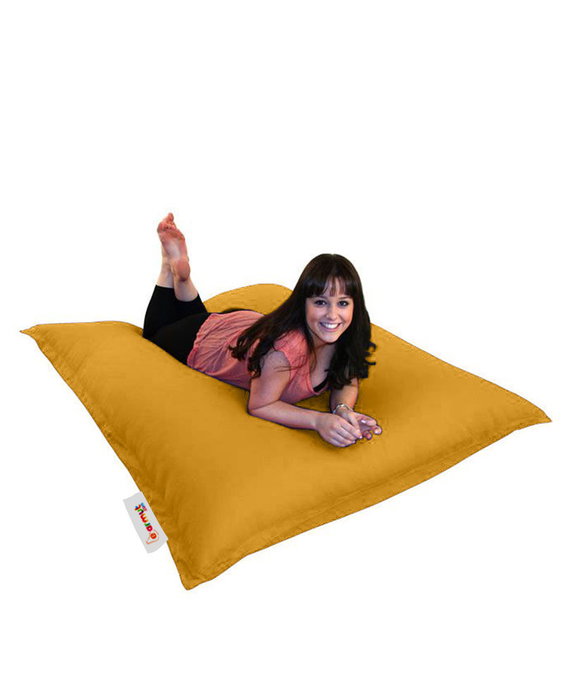 Atelier Del Sofa Cushion Pouf 100x100 - Amarillo